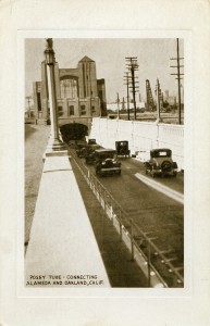 Posey Tube Connecting Alameda and Oakland, California, mailed 1934
